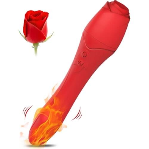 Rose Vibator Toy Nipple Sucking Clitoris Stimulator Masturbate Erotic Adult 18 Sexual Toys for Vagina Masturbation