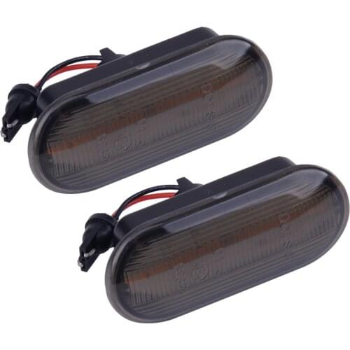 Beler 2PCS Dynamic Flowing LED Side Marker Signal Light 3W 12V Fit For VW Golf Jetta Bora GTI R32 MK4 Passat B5 New Beetle 2002
