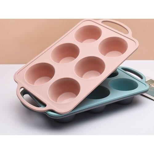 Silicone Cake Baking Mold Bakeware Chocolate Half Ball Sphere Mold Cupcake Pan Pudding Jelly Cake DIY Muffin Mould Kitchen Tools