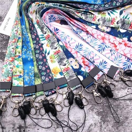 10PCS Accessories For Mobile Phones Accessories Lanyard Neck Strap Keychain Lanyard Luxury Phone Lanyards ID Badge Holder