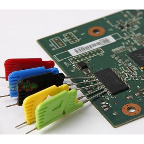 10pcs Online Burning Clip Micro Chip Car Remote Key IC Foot Clip Clip