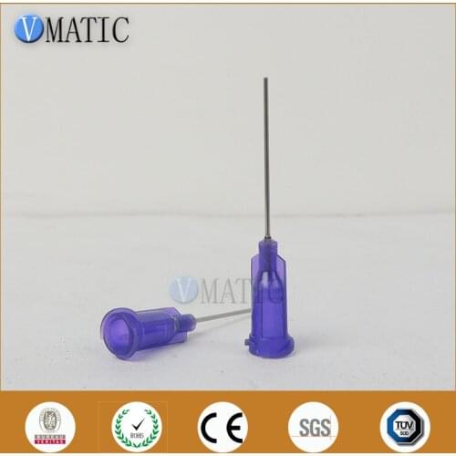 Free Shipping 100Pcs Dispensing Needles 21G Syringe Needle Tip 1'' Length Syringe Needle 1 Inch