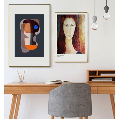 Scandinavia Abstract Figure Prints Poster Canvas Printings Paintings POP Wall Art Pictures for Living Room Home Interior Decor