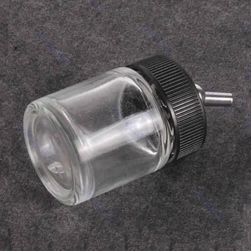 Airbrush Glass Bottle Jar Air Brush Gun Standard Suction Lid Pump Spray Top New