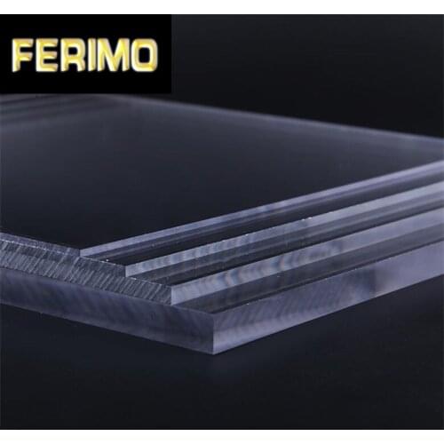 2-5mm Thickness Acrylic sheet Transparent Acrylic Board Shutter Hardware Plate Tool Acrylic Plexiglass Perspex Sheet 30x40cm