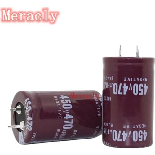 Bullhorn aluminum electrolytic capacitor 450V 470UF 20% 35*50MM welding machine inverter