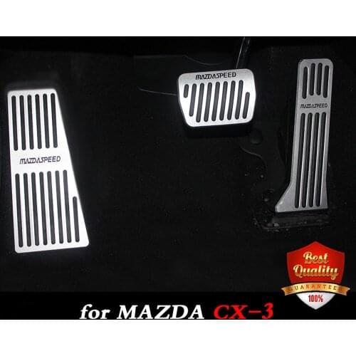 Car pedal auto foot pedals For MAZDA CX-3 Automatic transmission AT foot pedals