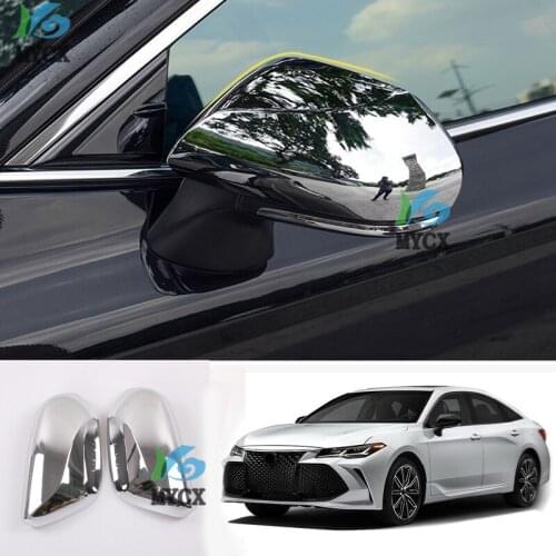 For Toyota Avalon 2019 2020 Car Accessories abs chrome rearview mirror cover reversing mirror cover