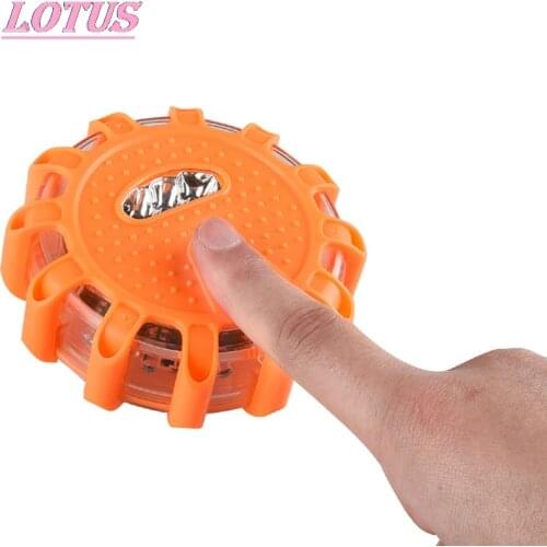 Road Flares Emergency Disc Safety Light Flashing Roadside Beacon Warning 1PC HOT LED