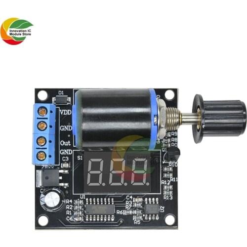 DC 12V/24V Power Supply 4-20mA 3 Digits Digital Signal Generator Display Polarity Protection 4-20mA Module Board Signal Sources