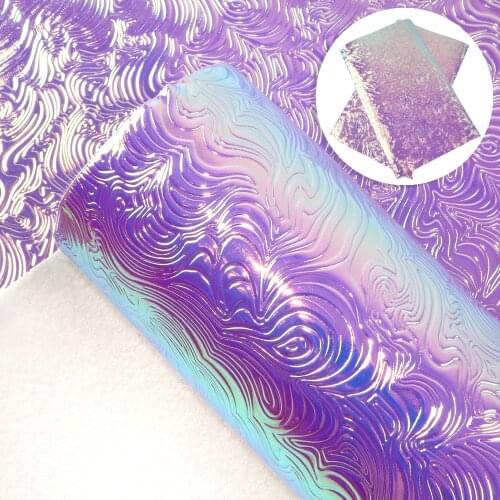 David accessories 20*33cm Bump Texture rainbow Synthetic Leather Faux Leather Sheets Glitter Bow Fabric DIY Bag Craft,1Yc8252