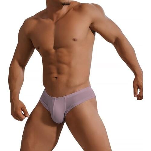 Men Underwear Sexy Men Briefs Modal Ropa Interior Hombre Panties Man Slip Gay Cuecas Solid Brief U Convex Underpants Comfortable