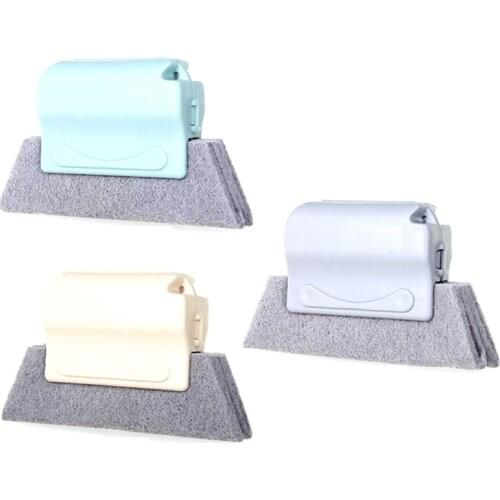 New Hot Window Groove Cleaning Cloth Window Cleaning Brush Windows Slot Cleaner Brush Clean Window Slot Clean Tool