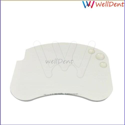 Dental Lab Dental Ceramic Mixing Watering Wet Tray Mini Porcelain Plate Smooth Well Dental Instrument