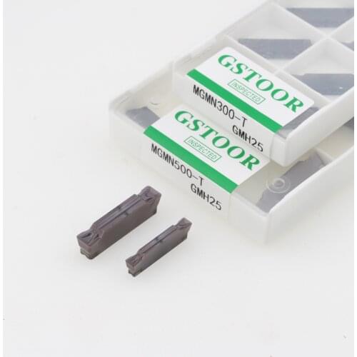 10PCS MGMN200-T 300-T 400-T 500-T GG3020 GMH25 CNC Lathe Turning Groove Inserts Slot Blades Cutter Tool