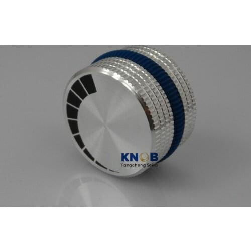 5pcs 25*15.5*10MM volume switch knob aluminum hat potentiometer knob