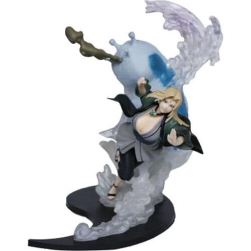 Anime Na Tsunade with Katsuyu Zero Fighting Ver. Action PVC Figure Tsunate Model Toys Doll Figurine Collectible 20cm