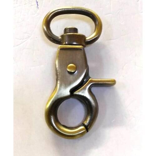 60 pcs 12mm Antique Bronze Lobster Clips,Swivel Snap Hooks