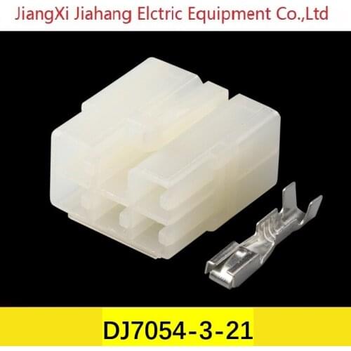 Free shipping 200sets DJ7054-3-21 5Pin AMP Car Electrical Wire Connectors for VW,BMW,Audi,Toyota,NISSAN