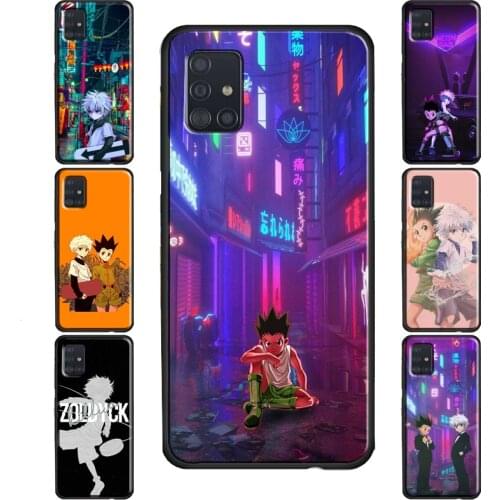 Hunter X Hunter Neon Case For Samsung Galaxy Note 10 Plus Note 20 Ultra Note 9 S8 S9 S10 Plus S20 FE S21 Ultra