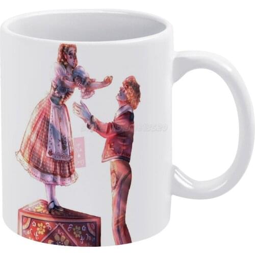 Chitty Chitty Bang Bang-Doll On A Music Box White Mug Custom Printed Funny Tea Cup Gift Personalised Coffee Mug Music