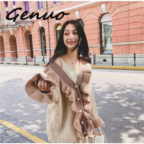 Женские длинные кардиганы Genuo China At AliExpress