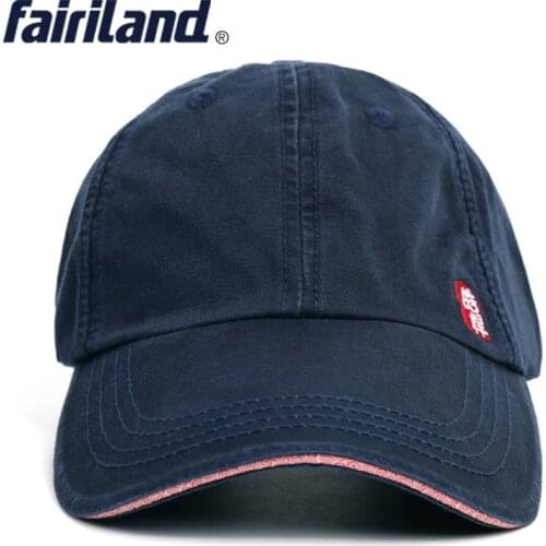 Camping Fishing Hat Men Cotton Baseball Cap 58-60cm Custom Fitted Hats Strapback Cap Basecap For Fishing Hiking Outdoor Sport