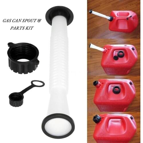 Gas Can Spouts & Part Kits Spout with Gasket Stopper Caps & Universal Vent Caps Small Size and Potable