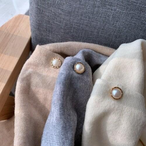 Fashion Retro Pearl Single Breasted Soft Rabbit Cashmere Thin Sweater Cardigan Womens Summer Autumn Solid Sunscreen Clothing