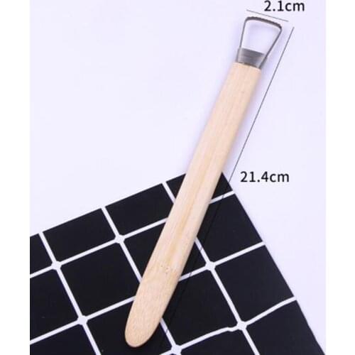 Professional Bamboo Polymer Clay Tools Pottery Ceramic Scraper Modeling Carved Sludge Sculpture Tools Hobby Supplies