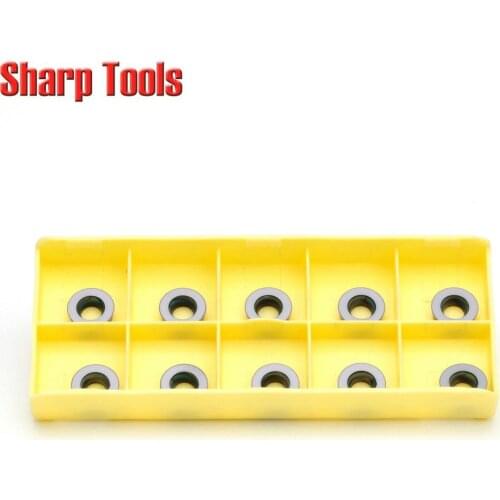 RPMT1003MO-TT LF6018 Round Tungsten Carbide Inserts Ceramics Metal Lathe Turning Tools Blades Knife Milling Cutter CNC Inserts