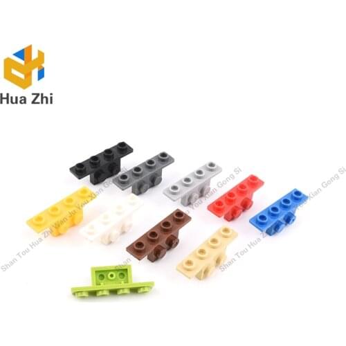 10PCS 2436 Bracket 1 x 2 - 1 x 4 [Square Corners] Building Blocks Parts MOC DIY Education Build Toys Brick