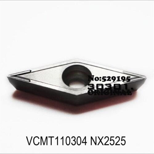 MITSUBISHI VCMT110304 NX2525 VCMT 110304 carbide Inserts Turning Tool CNC insertos para herramienta torno Lathe Cutter