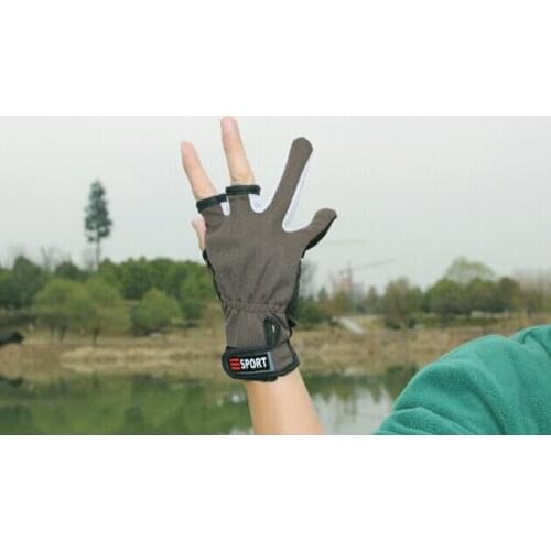 Top Quality Anti Slip Fishing Gloves/Outdoor SportsSlip-resistant Fishing Gloves
