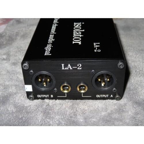 Audio Isolator LA-2 Mixer Current Acoustic Elimination Transformer Kanon 6.35 Audio Isolation Noise