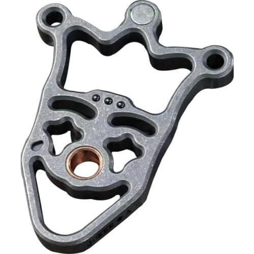 1PC Titanium Alloy Joker Clown Bottle Opener Outdoor Multifunction Self-defense Tool EDC Portable Keychain Tool Pendant