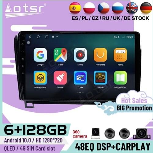 128G Carplay Android Player For Toyota Tundra 2008 2009 2010 2011 2012 2013 2014 2015 2016 2017 GPS Car Radio Receiver Head Unit