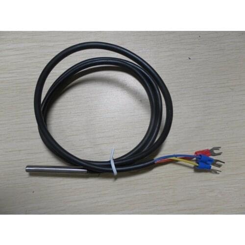 2PCS 1 Meter 6*60MM Waterproof Platinum Thermistor Temperature Measurement Probe Tempilstick Thermal Resistance WZP-035 PT100