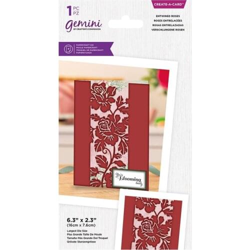 2021 AliliArts Metal Cutting Dies Entwined Roses diy Scrapbooking Photo Album Decorative Embossing PaperCard Crafts Die