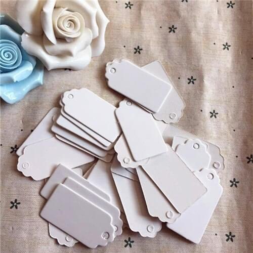 500pcs 2*4cm small blank white tag, children gift tag/cards, blank bookmarks, handmade card/tags