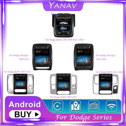 2 Din Android Car Radio Audio tape recorder For Dodge Durango 2014-2016 Vertical GPS Navi car Stereo Multimedia Player head unit