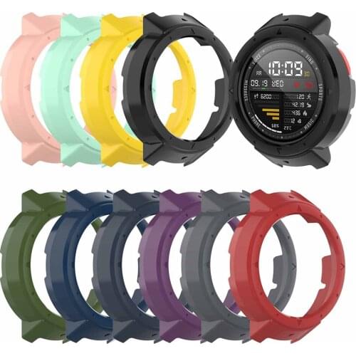 PC Watch Case for Huami Amazfit Watch 3 Verge A1801 Smartwatch Proactive Skin Shell Cover Case Replacement for Huami Amazfit 3