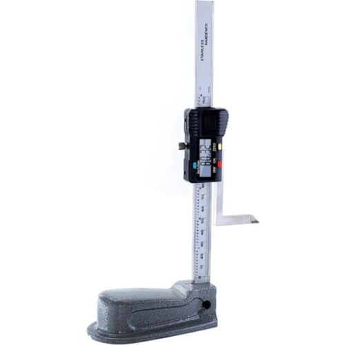 0-150mm Digital Height Gauge Electronic Height Caliper for Woodworking with Data Output Port, 0.01mm, Metric Inch Conversion