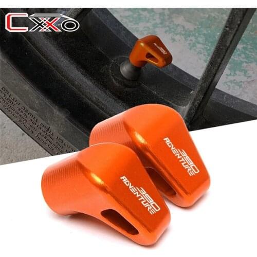 For KTM 390 ADV Adventure 390Adventure 2019 2020 2021 Motorcycle Latest Aluminium Wheel Tire Valve caps Airtight Covers