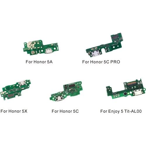 USB Charging Dock Port Socket Jack Connector Charge Board Flex Cable For Huawei Honor 5C 5C PRO 5X 5A Enjoy 5 Tit-AL00 Circuit