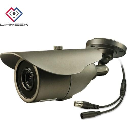 Lihmsek Fixed Len 700TVL Sony CCD Outdoor Low Lux Day Night Color Image Bullet Camera CCTV Starlight Low Light Waterproof Camera