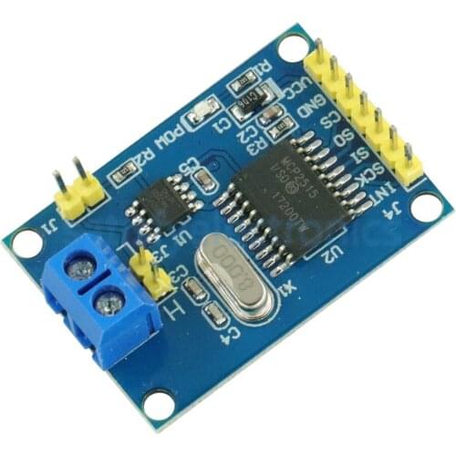 MCP2515 CAN Bus Module Board TJA1050 Receiver SPI For 51 MCU ARM Controller NEW