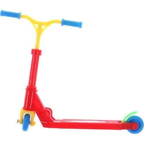 Mini Scooter Two Wheel Scooter Childrens Educational Toy 1 Set Finger Scooter Bicycle Toys Folding Scooter Are Random Colors