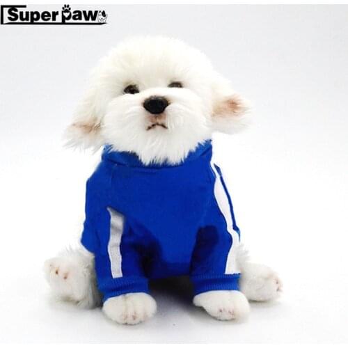 Fashion Pet Dog Sweatershirt Hoodie Clothes for Small Medium Dogs Pets French Bulldog Schnauzer Teddy Yorkie Pug Costume ZZC19