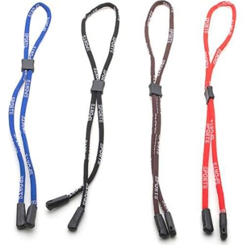 Fashion Reading Glasses Chain for Women Red Blue Black Letter Sunglasses Cords Eyeglass Lanyard Hold Straps Eyewear Retainer
